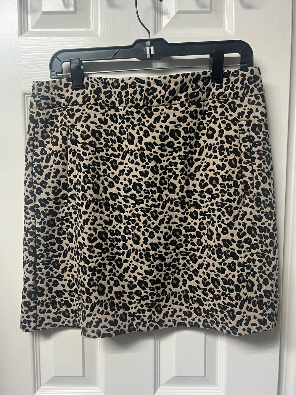 LOFT Leopard Print Skirt size 10